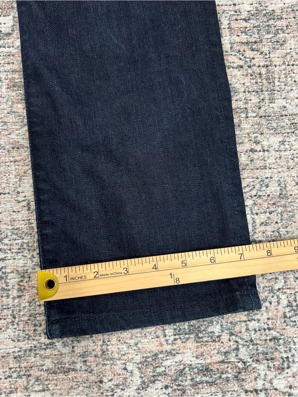 7 For All Mankind Luxe Performance The Straight Jeans Men’s 31 Dark Wash